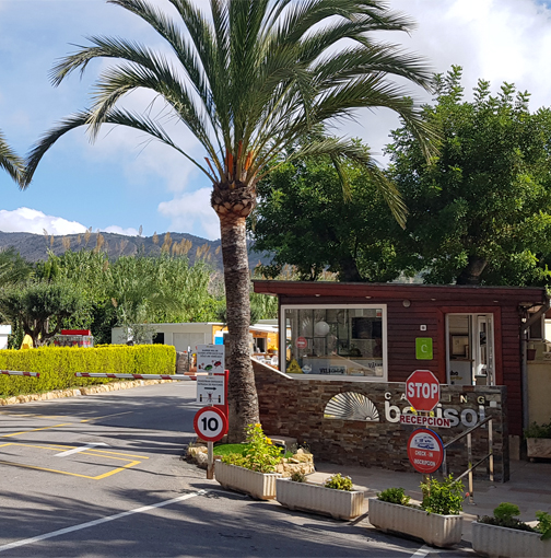 reception and customer service in camping benisol